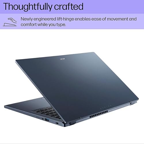 Miniatura 8 de acer Laptop Aspire 3 2023, pantalla táctil FHD IPS de 15.6 pulgadas, AMD Ryzen 5 7520U (Beats i7-1165G7), 8 GB de RAM, SSD de 512 GB, delgado y