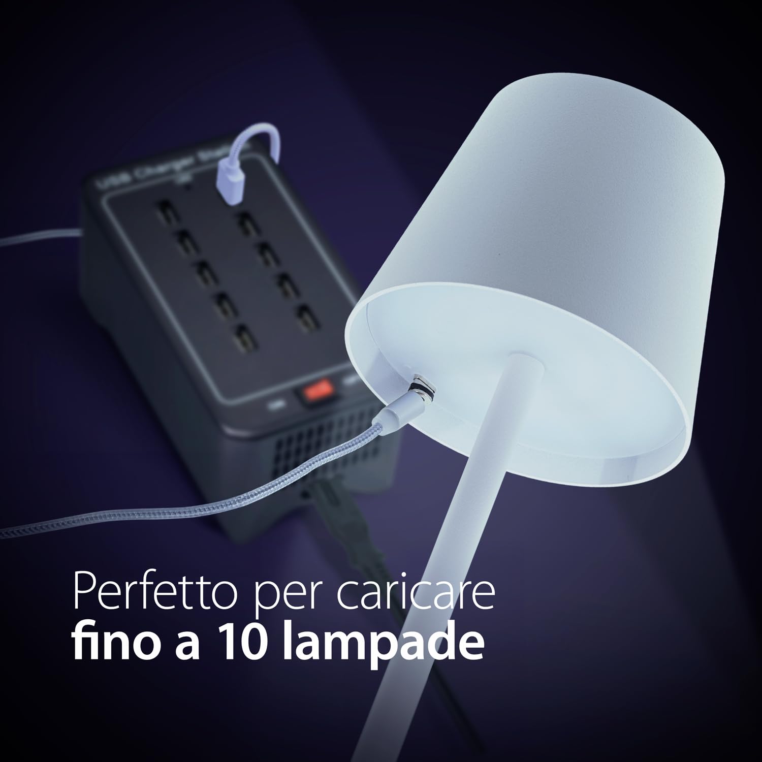 Securit MC-LD-MC10 Multiladeger„T FR 10 LED Speisekarten-Mappen | Robuste Verarbeitung - Für Cafés, Bars, Restaurants