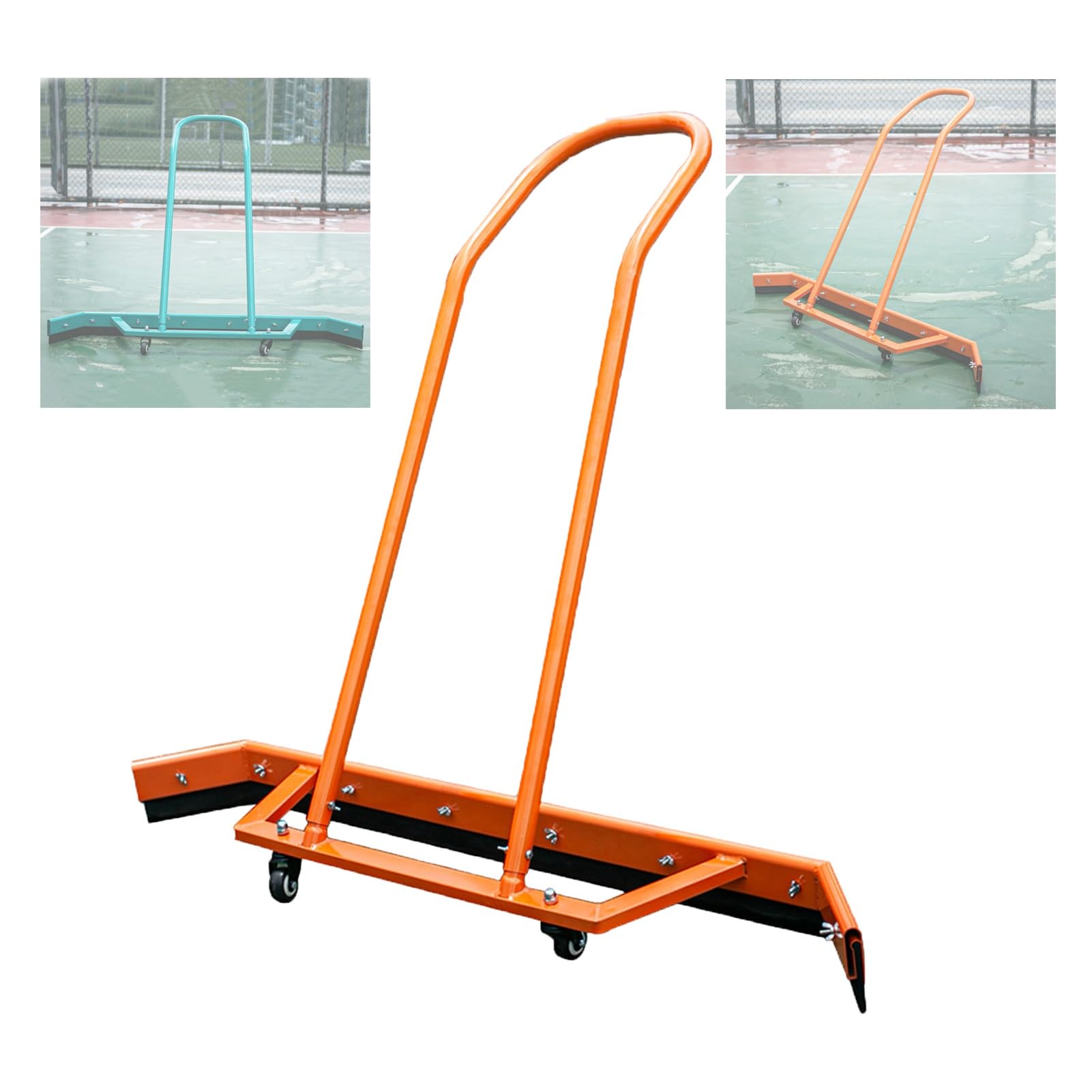 Escobilla profesional para cancha de tenis con goma EVA, limpiador de agua para superficies deportivas en interiores y exteriores