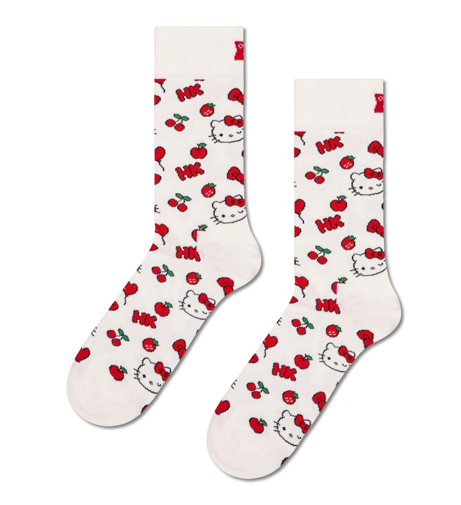 Happy Socks Hello Kitty Socken – Bunte Baumwollsocken mit Hello Kitty-Motiven, 36-40 & 41-46