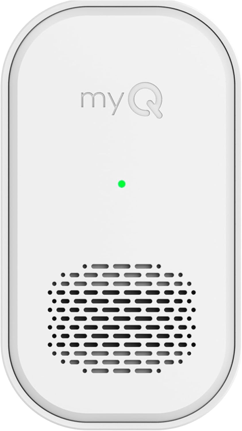 myQ Chime | Audible Alerts, Wi-Fi Enabled, Customizable Tones, Works with myQ Video Doorbell, myQ 3-in-1 Video Smart Lock, and myQ Smart Garage® Video Keypad
