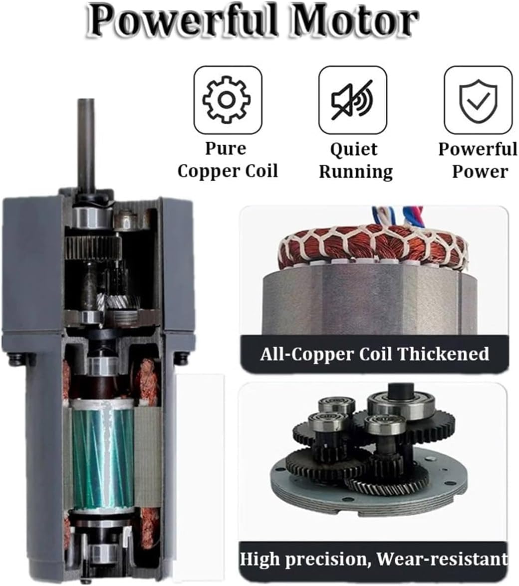 Adjustable Speed Commercial Electric Pot Stirrer Machine - Efficient Food Mixer for Large-Scale Cooking, Ideal for Restaurants and Catering