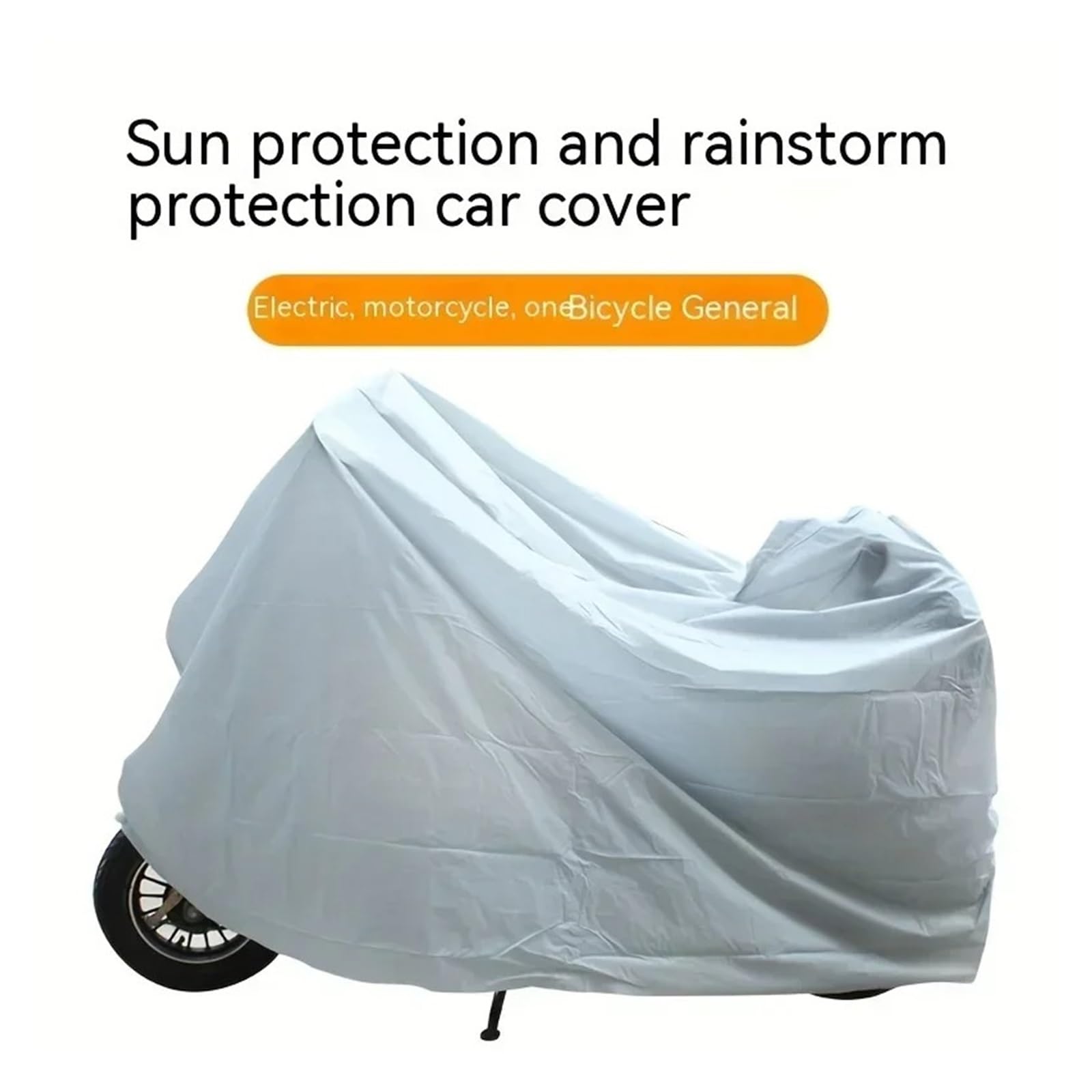 Funda para Moto Scooter para Cubierta Protectora Motocicleta Impermeable para Exteriore Protección Solar Prueba Polvo UV Ropa Bicicleta Y Scooter(S 100X200CM)