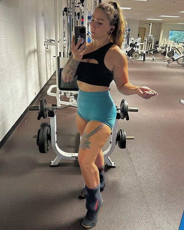 Aoxjox Women's Workout Sports Bras Fitness Gym Olivia Asymmetric One Shoulder Bra Yoga Crop Tank3