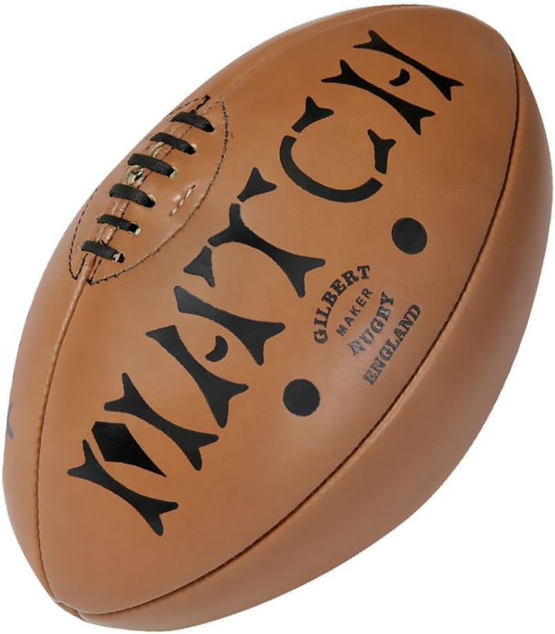 Gilbert Leather Heritage Rugby Ball