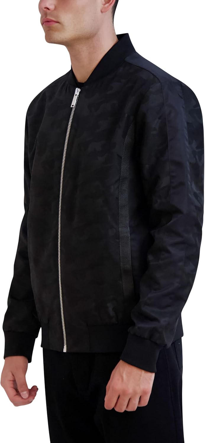 KARL LAGERFELD Men's Karl Lagerfeld Paris Camo Bomber - Image 2