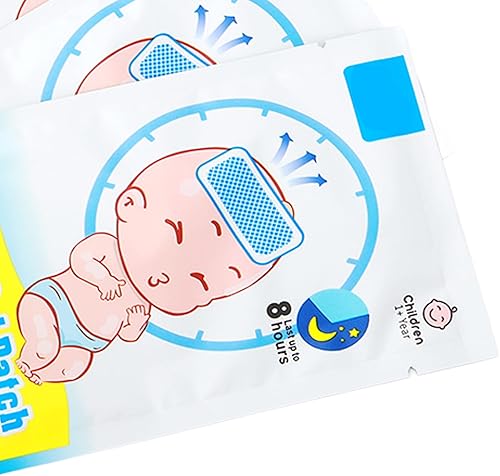 Miniatura 7 de 8 parches de enfriamiento para niños, almohadillas desechables para fiebre, parche de fiebre para niños, almohadillas frescas para fiebre y