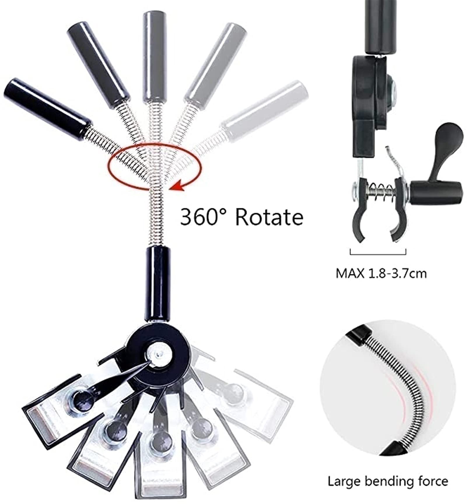 Ombrello Universale Per Passeggino Baby Comfort Anti UV 50+, Ombrello Universale Per Passeggino Con Braccio Regolabile, Ombrellone Pieghevole Per Passeggino Per Spiaggia All'aperto Giardino All'aperto