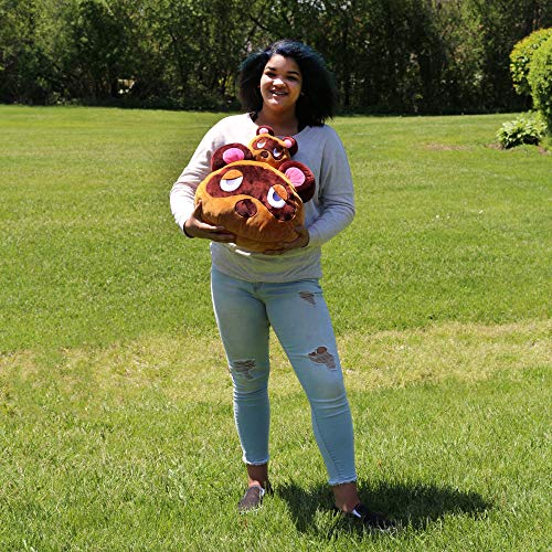 Cojín de peluche Tom Nook de 40 cm para decorar dormitorios infantiles 6
