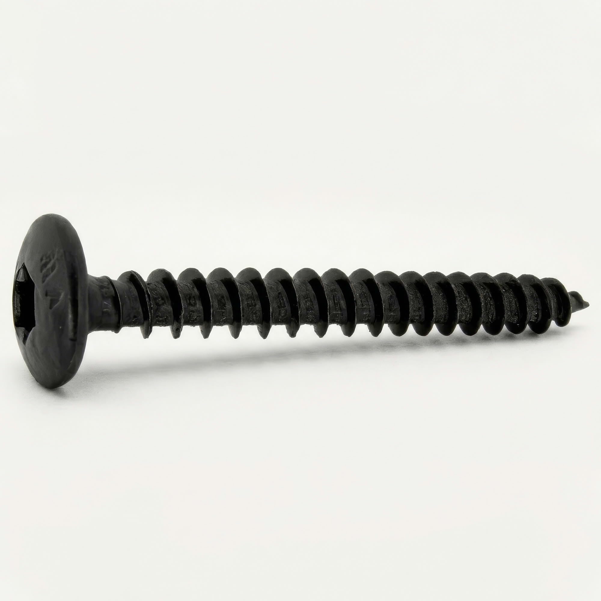 200 vis penture torx acier zingués noir - diamètre de 6 mm - Longueur 50 mm mm - Diamètre 6 mm