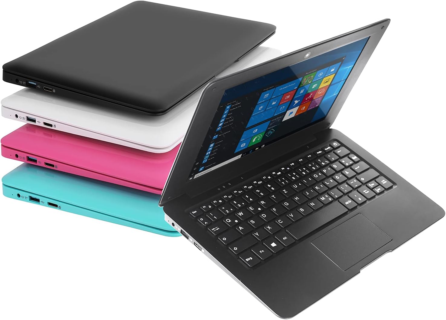 Bigmachine Computer Laptop Mini 10,1 Zoll 32 GB Windows 10 ultradünnes ...