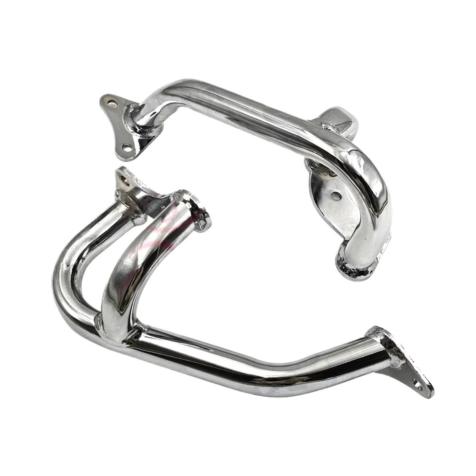 Moto Barres Protection pour XJR 1200 1300 XJR1200 XJR1300 Garde De Moteur Autoroute Crash Bar Tampon Cadre Protection Pare-Chocs Latéral(Silver)