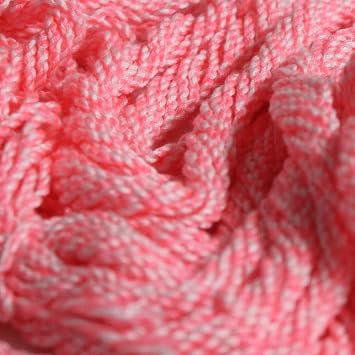 Pro Yo-Yo String - Fat Size Polyester - 50 Pack of YoYo String Precision Pink/White