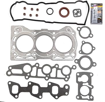 HS9651PT,032-2852 Engine Cylinder Head Gasket Sets Replacement for Chevrolet for Metro Base 1.0L Hatchback 1998-2000 for Geo for Metro Base 1.0L Hatchback 1989-1997