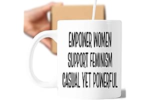 Feminist Baseball Cap and Mug Gift Set: Empowering Expressions for Activists
