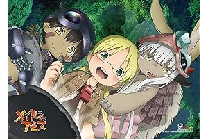 Made in Abyss - Group Hanging Wall Scroll: Artful Depiction of the Adventurous Descent