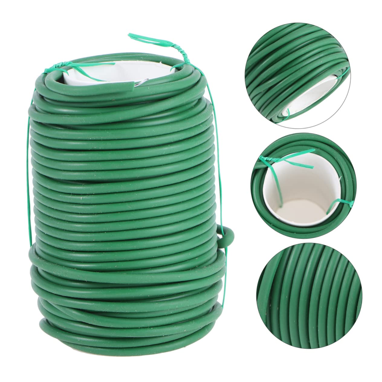 Gartenkabelbinder zum Befestigen von Pflanzen und Ranken 2 Rollen Grün