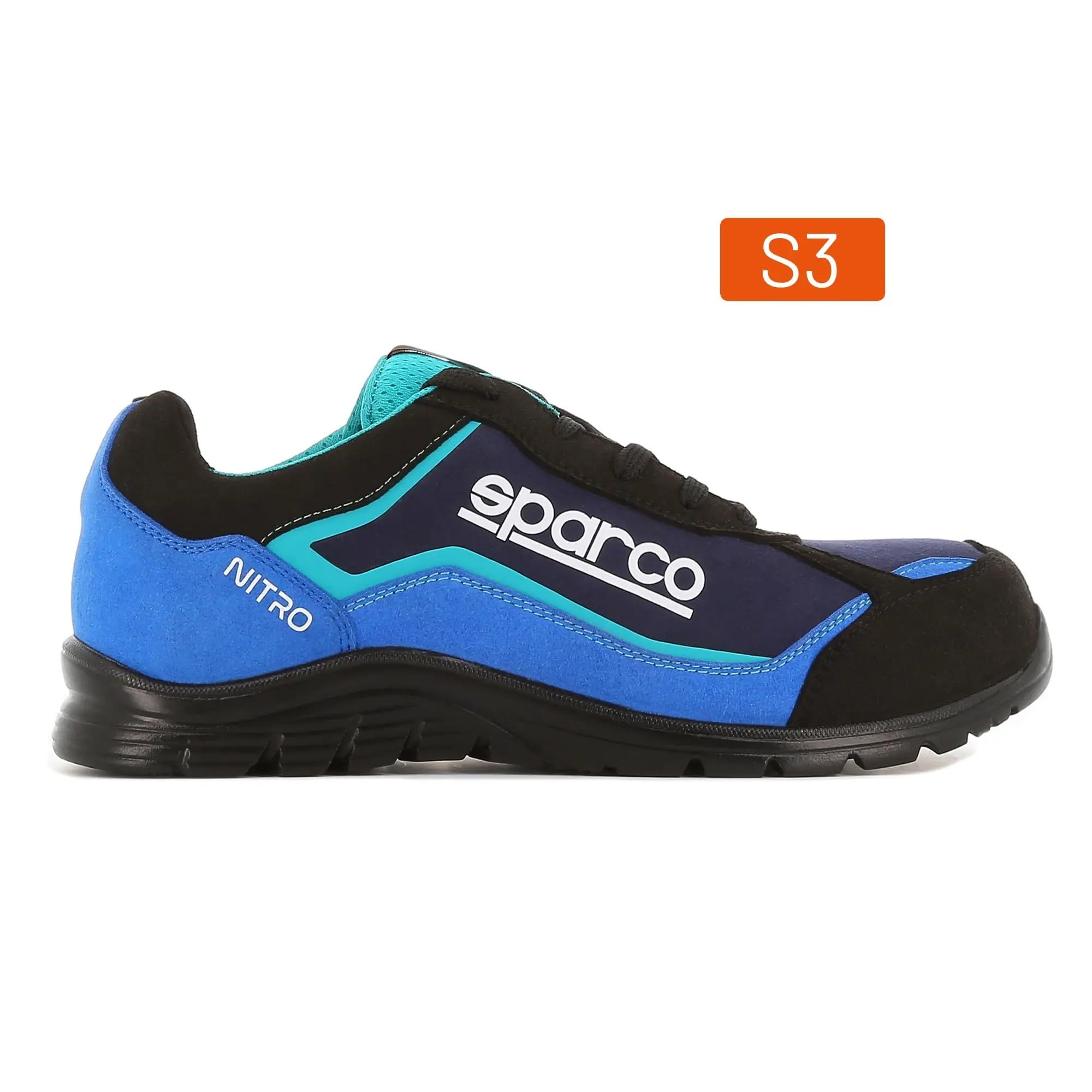 Image secondaire de Sparco SPARCO TEAMWORK Scarpa Antinfortunistica Da Lavoro - BASSA PER UOMO E DONNA NITRO S3 SRC, Botte de protection incendie et