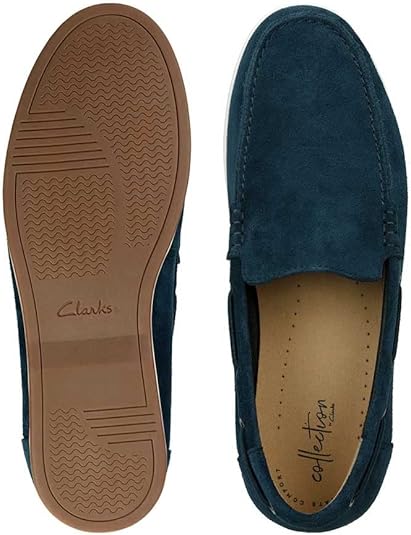 Clarks Morven Sun / モーベンサン デッキシューズ Clarks Morven Sun / モーベンサン （ネイビー） -ファッション