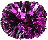 Vista 18 de Hooshing 2 piezas Pompones de animadora profesionales con mango de bastón (sin cordón de sujeción) para equipo de animadoras, deportes