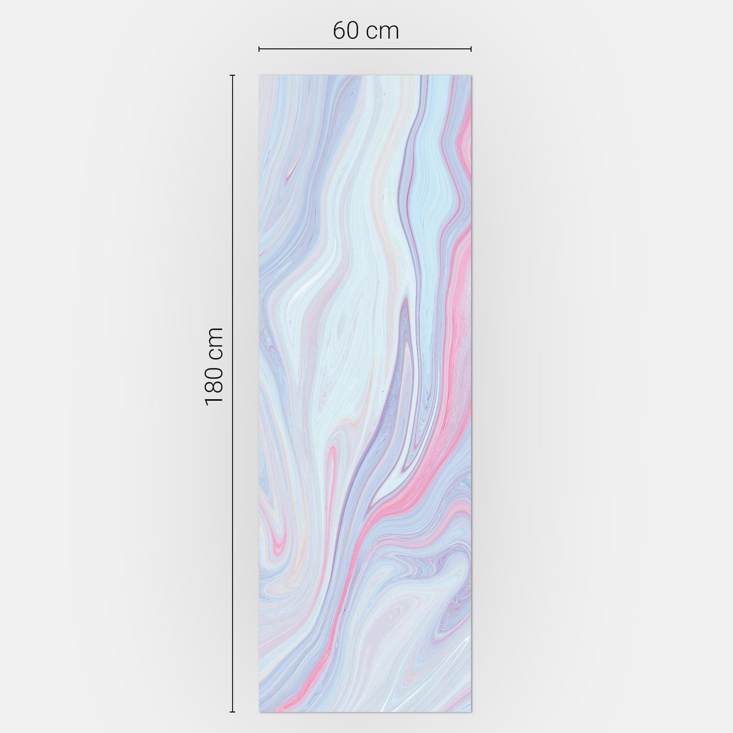 Aufkleber für den Kühlschrank 60x180 cm Matt Dekorfolie Dekoration für Küche in vielen Designs Kühlschrankfolie Selbstklebend Schutz vor Beschädigungen - Abstraktes flüssiges Muster