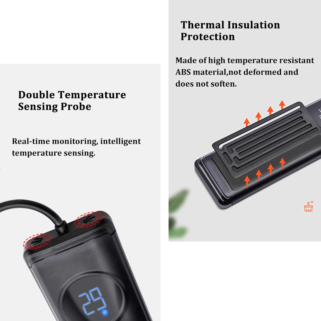 Calentador de Agua Sumergible para Tanque de Peces, Calentador de Acuario, termostato de Temperatura Ajustable con ventosas