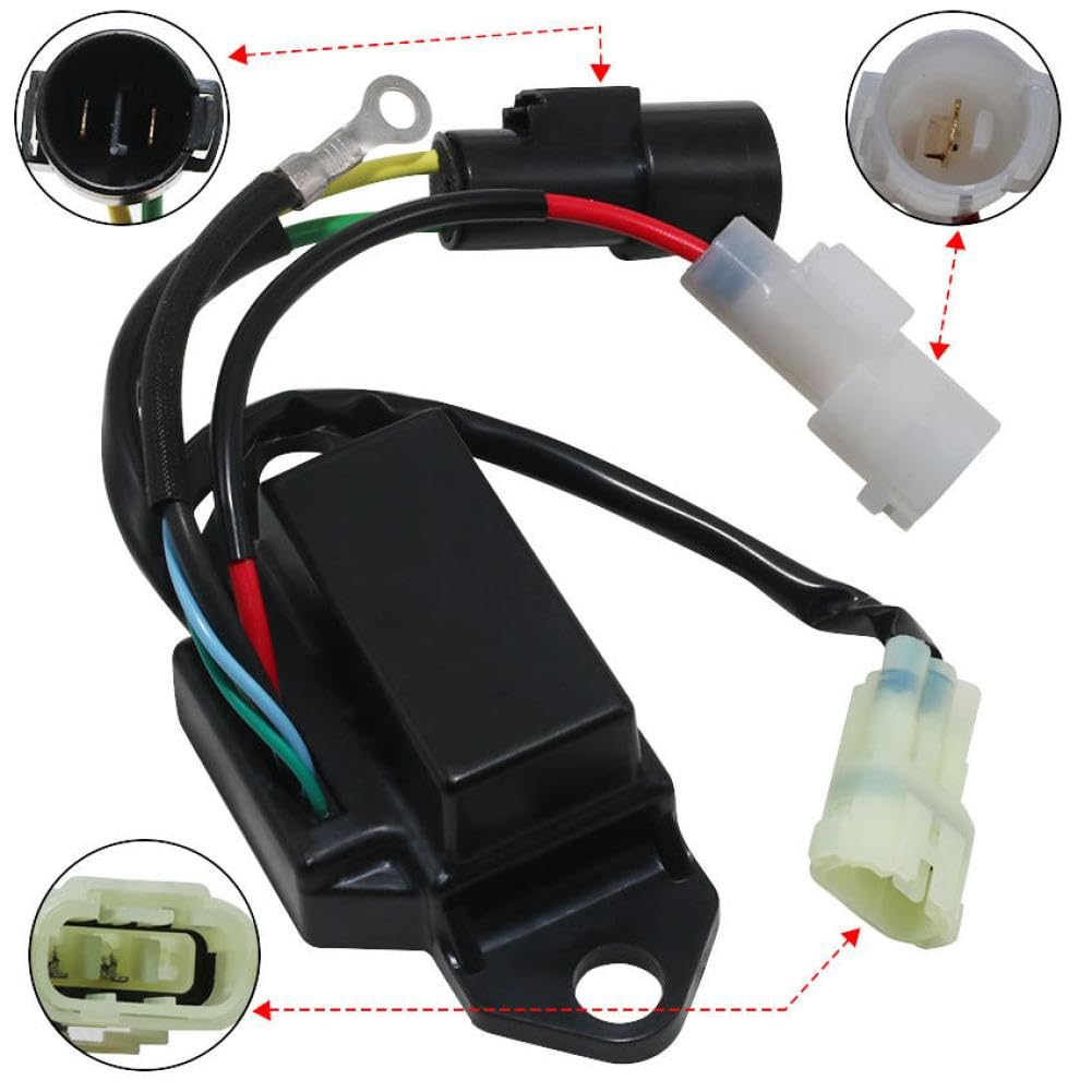 Motorcycle Igniter Relay Solenoid Switch Compatible with Automotive Motorcycle Parts BF135 BF150 BF135A4 BF150A4 LD XD LU XU LCD XCD LCU XCU 38550-ZY6-003