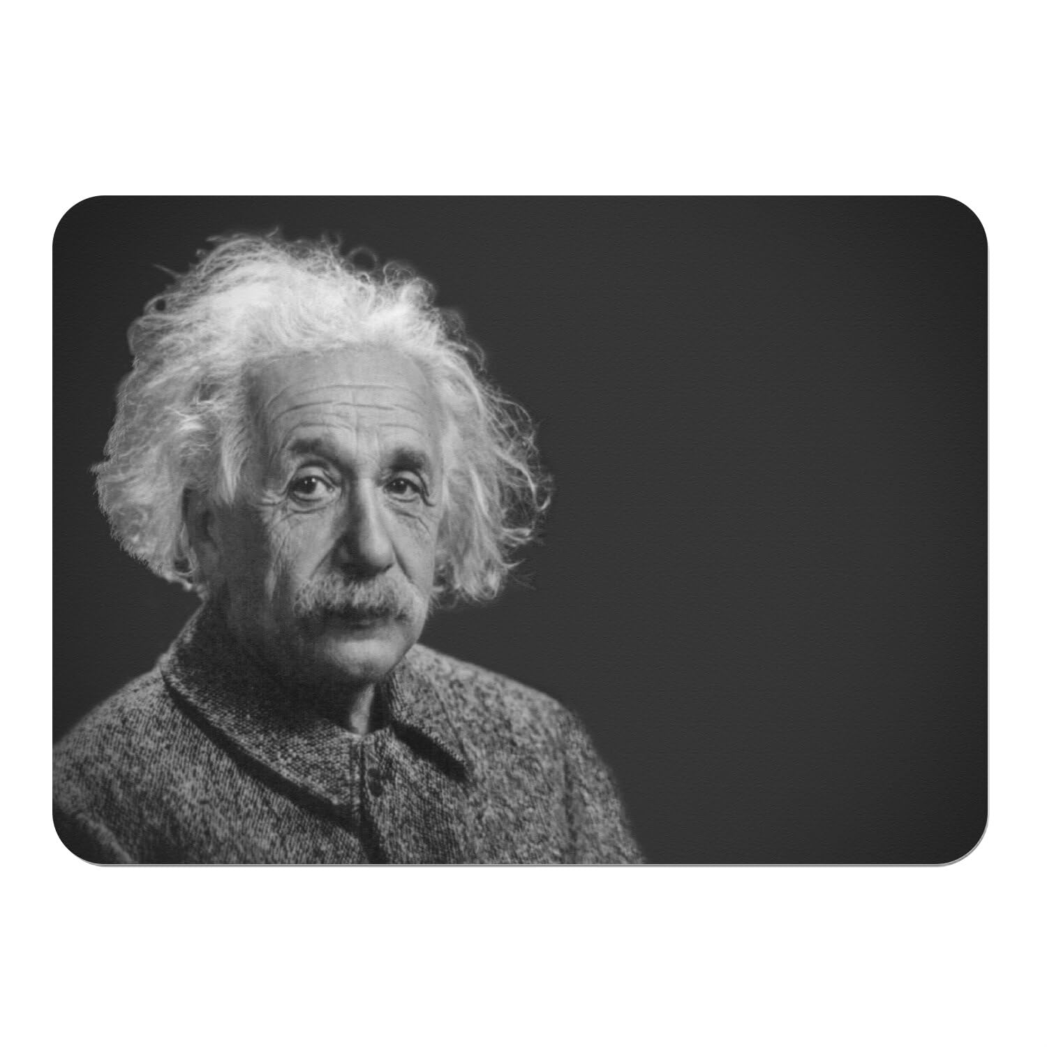 Napperons Einstein anti-rayures grands sets de table liège noir x4