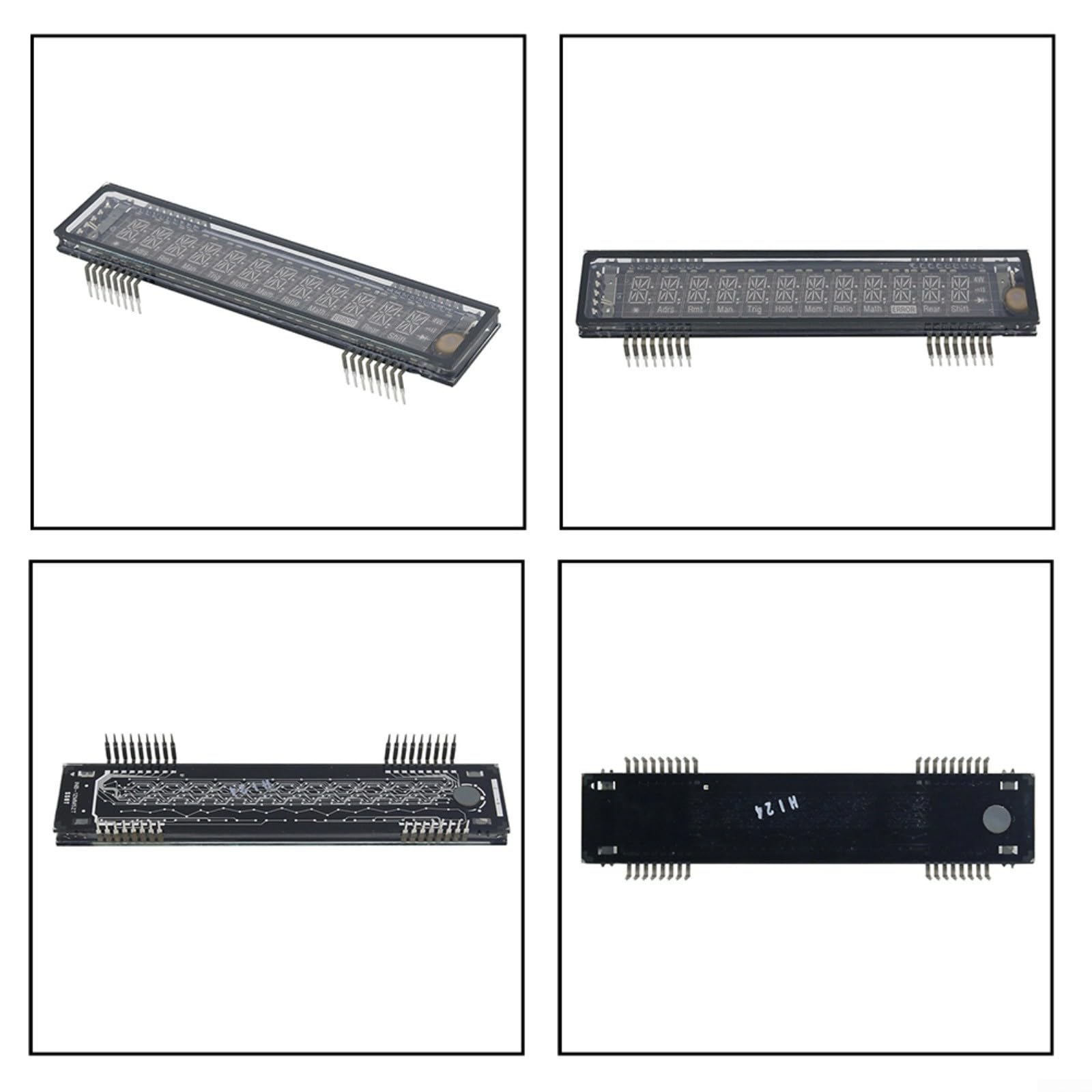 VFD Display Indicatore Fluorescente Sottovuoto Ricambio per Agilent 34401A Multimetro per Laboratorio e Test Industriali Chiara Visibilità Dimensione Standard Nero 1 Pezzo