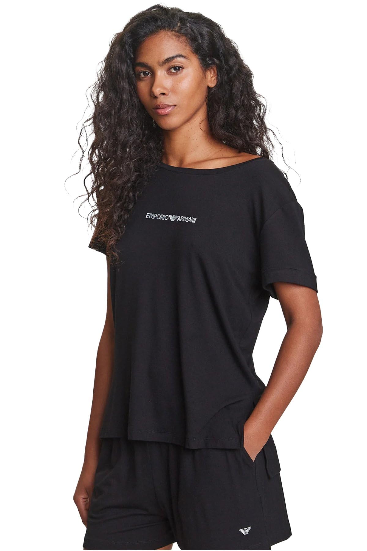 Tee shirt Emporio Armani Femme idéal pour vos journées citadines - 5