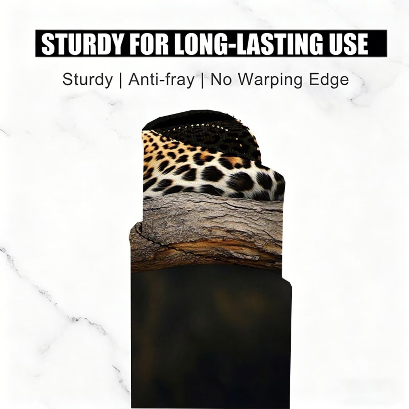 Tappetino Mouse XXL 1500x800x4 mm Marrone Tappetino Scrivania Leopardo Mousepad per PC e Tastiera, Tappeto Scrivania Antiscivolo, Migliora Precisione e Velocità, Desk Mat per Gamer, Regalo W6-932