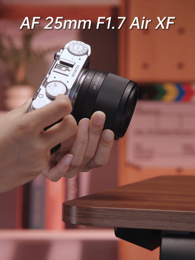 VILTROX AF25mm F1.7 XF（富士フイルムXマウント） Viltrox AF 25mm F1.7 Air APS-C Lens for Fujifilm X-Mount