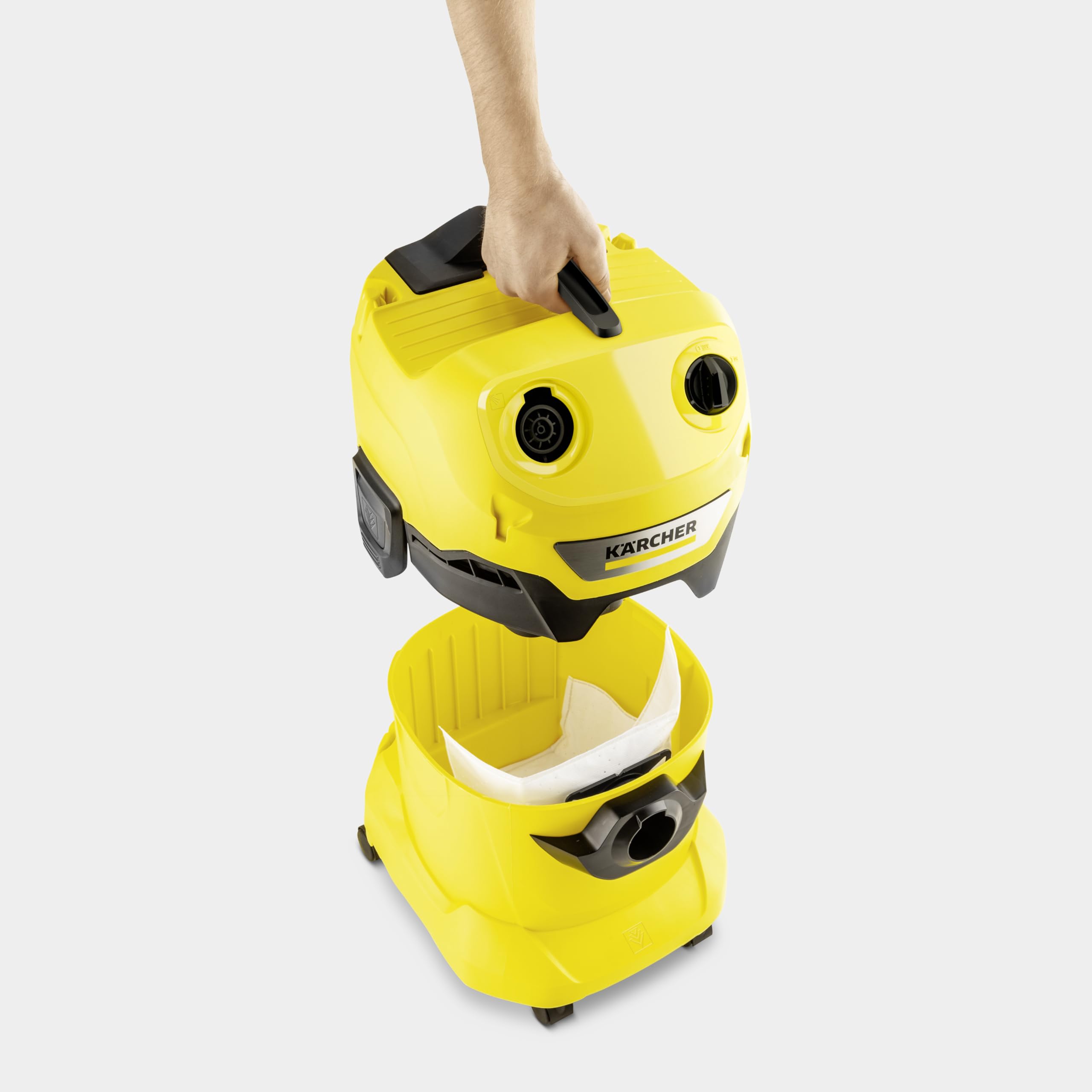 Kärcher Aspirateur Eau et Poussières WD 4 V-20/5/22 1000W 20L 2,2m