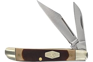 Old Timer 72OT Dog Leg Jack 5.2in Pocket Knife with 2 Blades