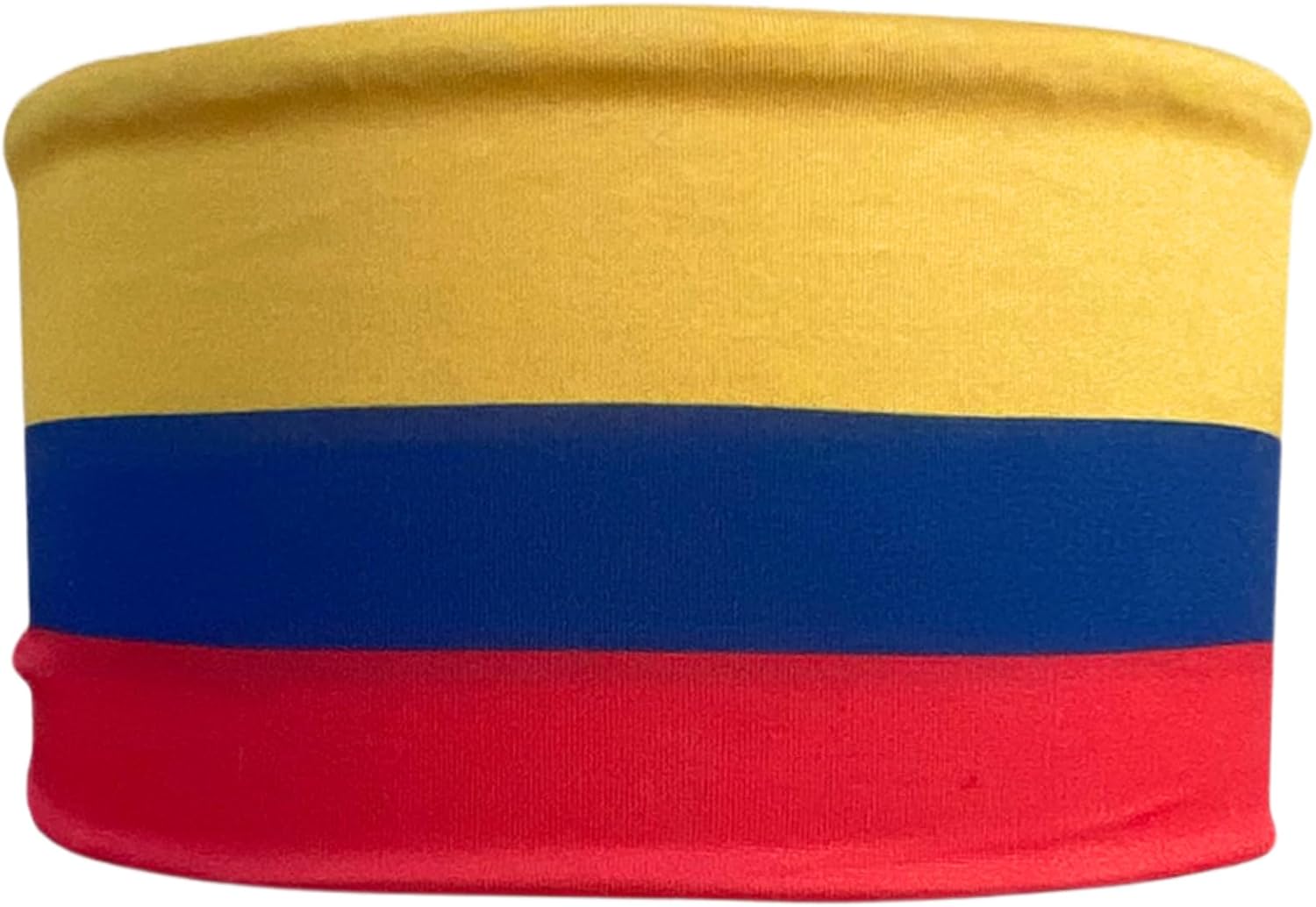Flag Headband - Unisex Stretchy Silky Sweatband for World Sports Tournament Fans & Parties - Lightweight Breathable Head Wrap - One Size Fits Most