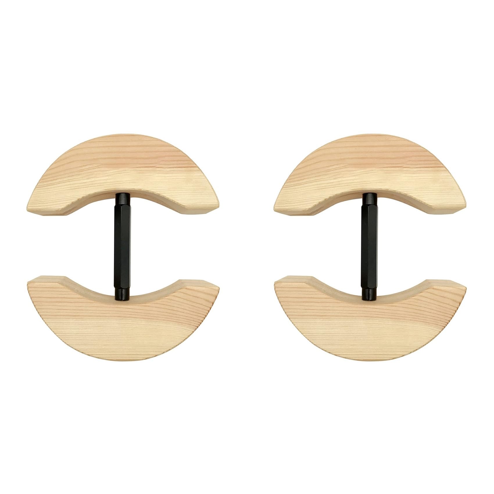Hndhbfgrt 2X Hat Stretcher Wooden Hat Shaper Stretcher Enlarge and Shape Hat Shaping and Fixing Solid Wood Hat Support