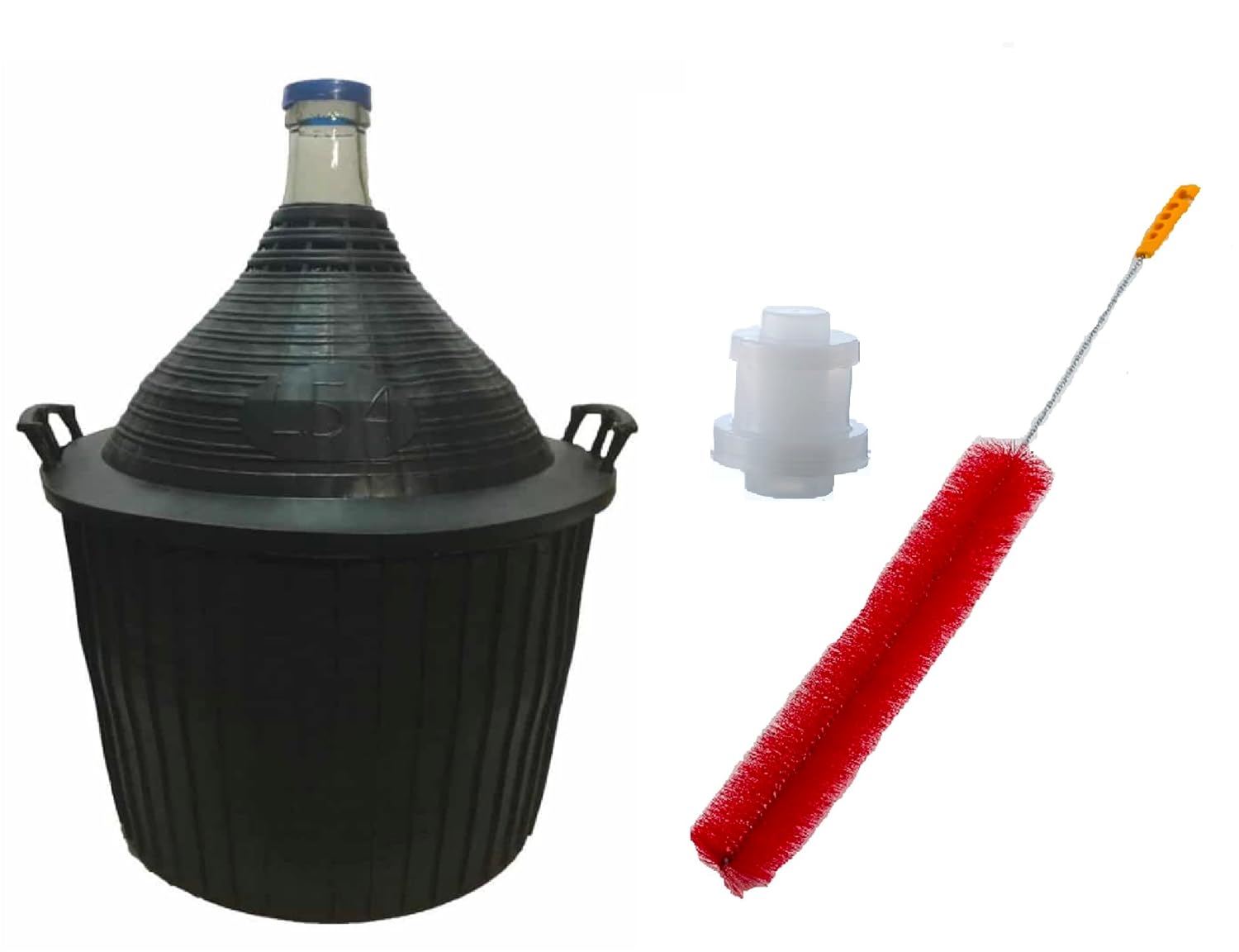 North Mountain Supply Narrow Mouth Glass Demijohn/Carboy