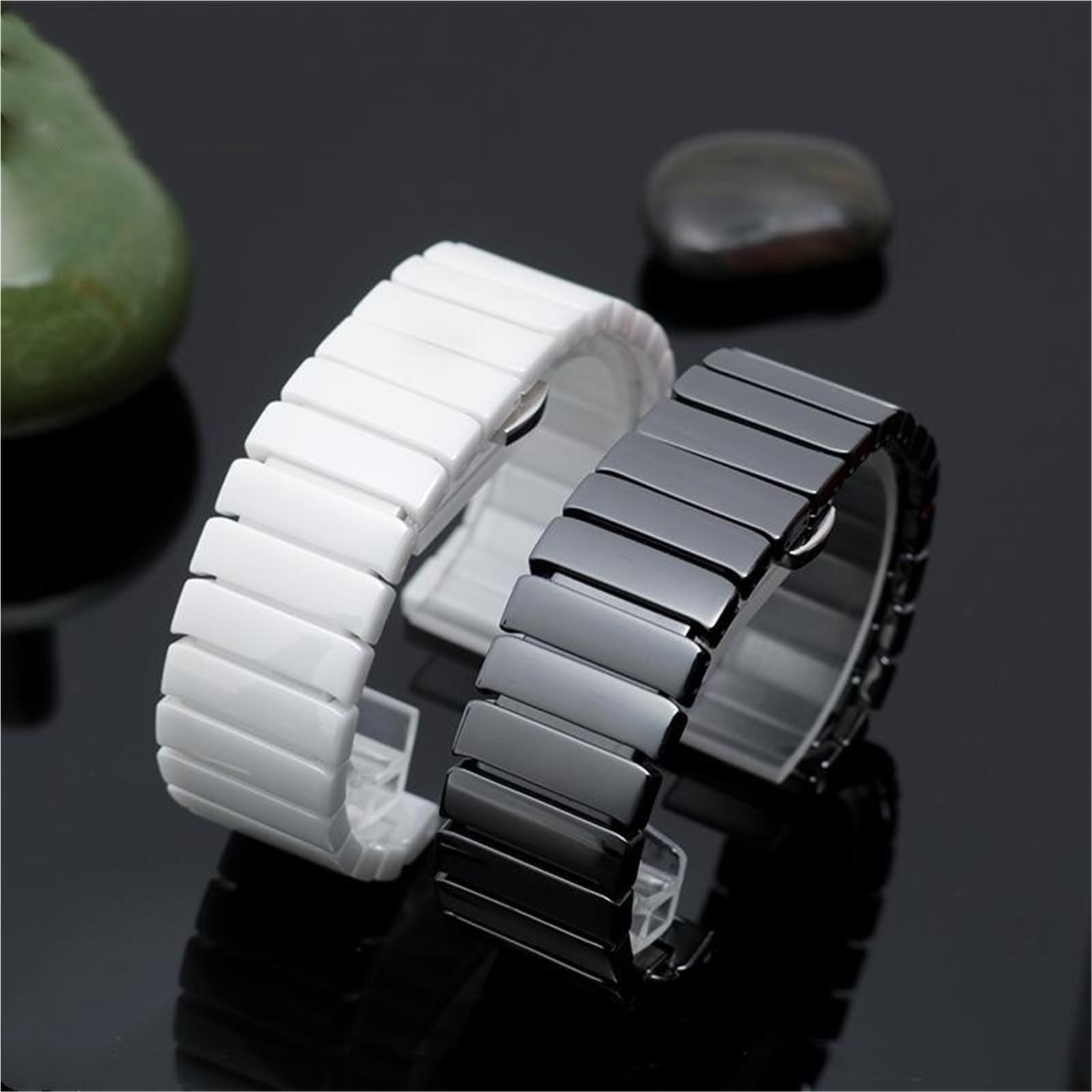 Uhrenarmband aus Edelstahl mit Schnellentriegelung, 20–24 mm, Unisex, Ersatzarmband