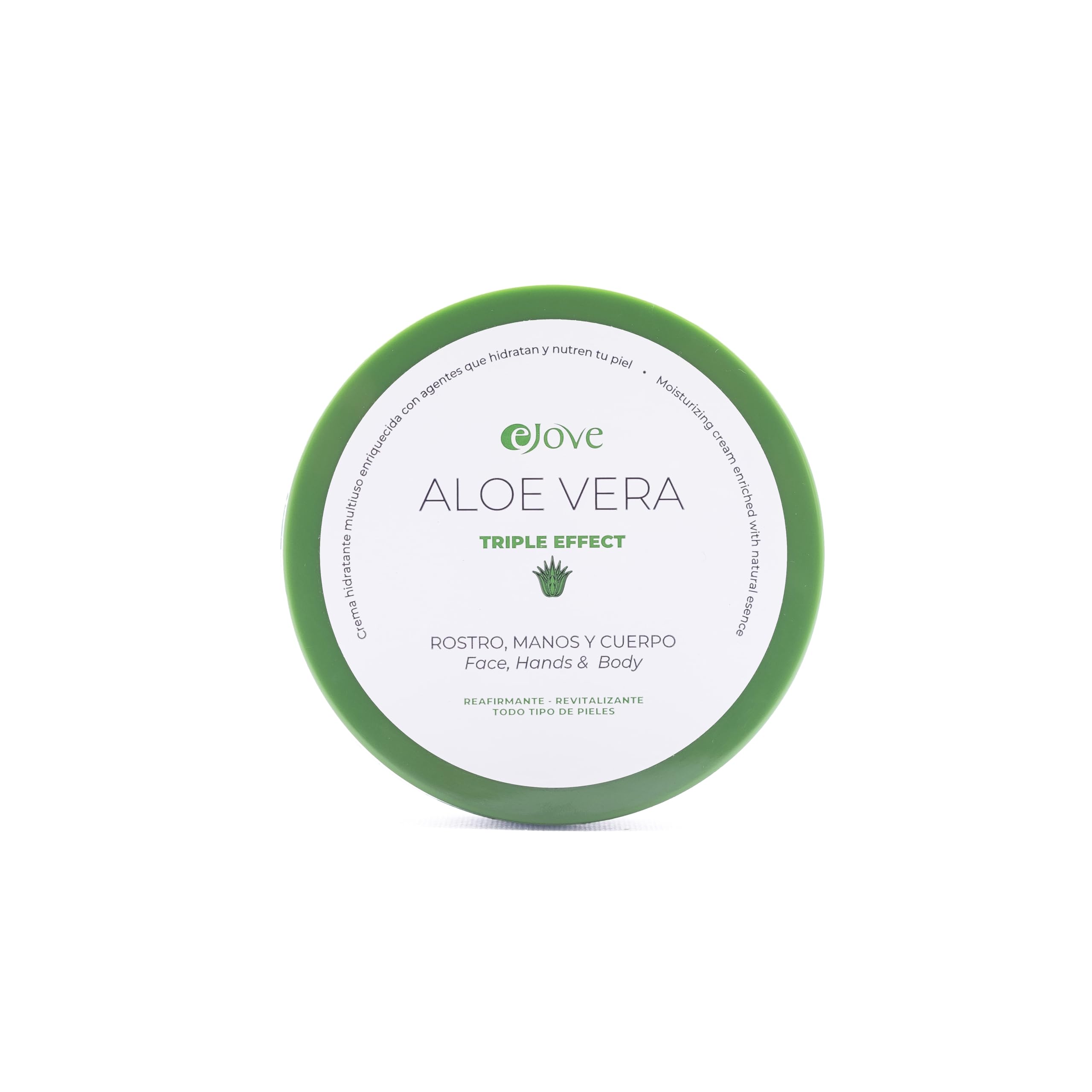 Ejove Triple Effect Aloe Vera Cream - Face, Hands and Body, 200 ml, 100%  Canary Aloe Vera, Natural Ingredients, Enriched with Essential Oils,  Vitamins ...