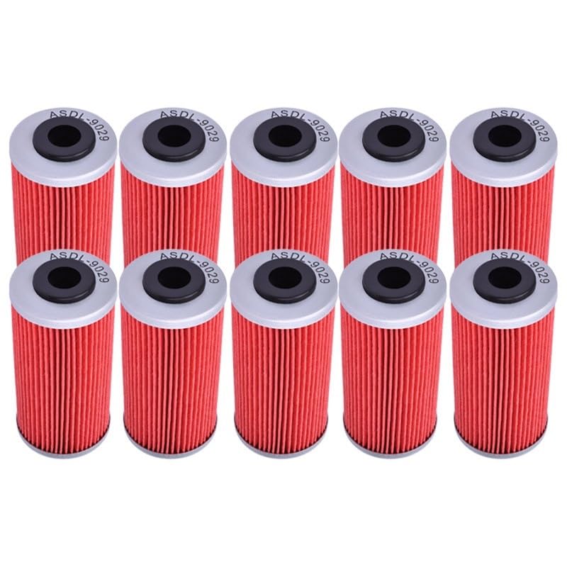 1/5/10 sztuk filtr oleju motocyklowego dla SE SX SM 250 300 450 540 SX 2.5i SM 4.5i 5.1i F SE 2.5i 3.0i 4.5i 5.1i F 2004-2017(5pcs Yellow)
