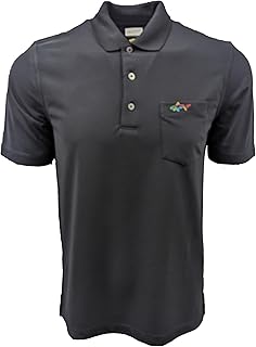 Men's Pique Shark Pocket Polo Shirt