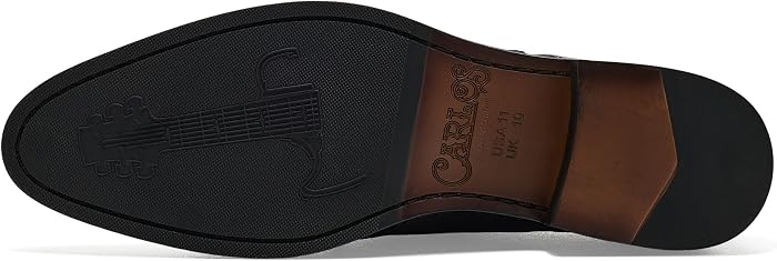 Мужские туфли Carlos by Carlos Santana Jack Double Monk Strap, цвет: Чёрный — фото 5