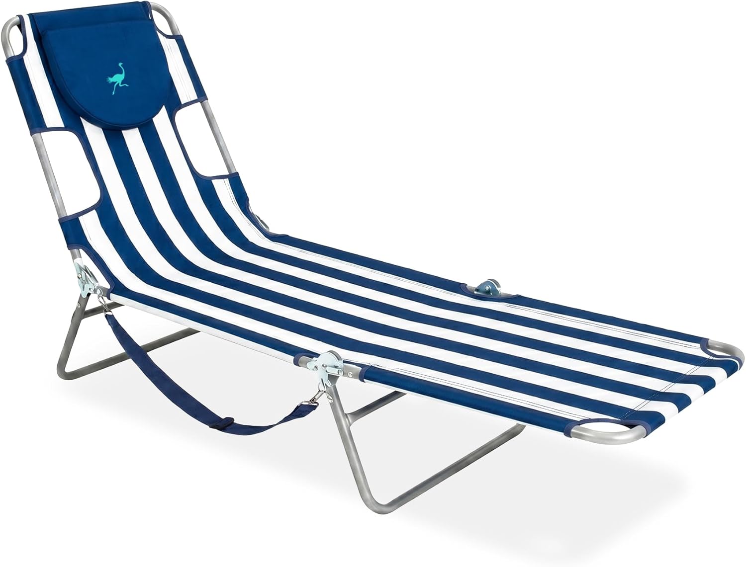 Ostrich Chair Chaise Lounge, Navy