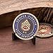 Marine Corps E6 Challenge Coin! USMC SSgt Rank Military Coin. Staff Sergeant Challenge Coin! Designed by Marines for Marines - Officially Licensed Product!