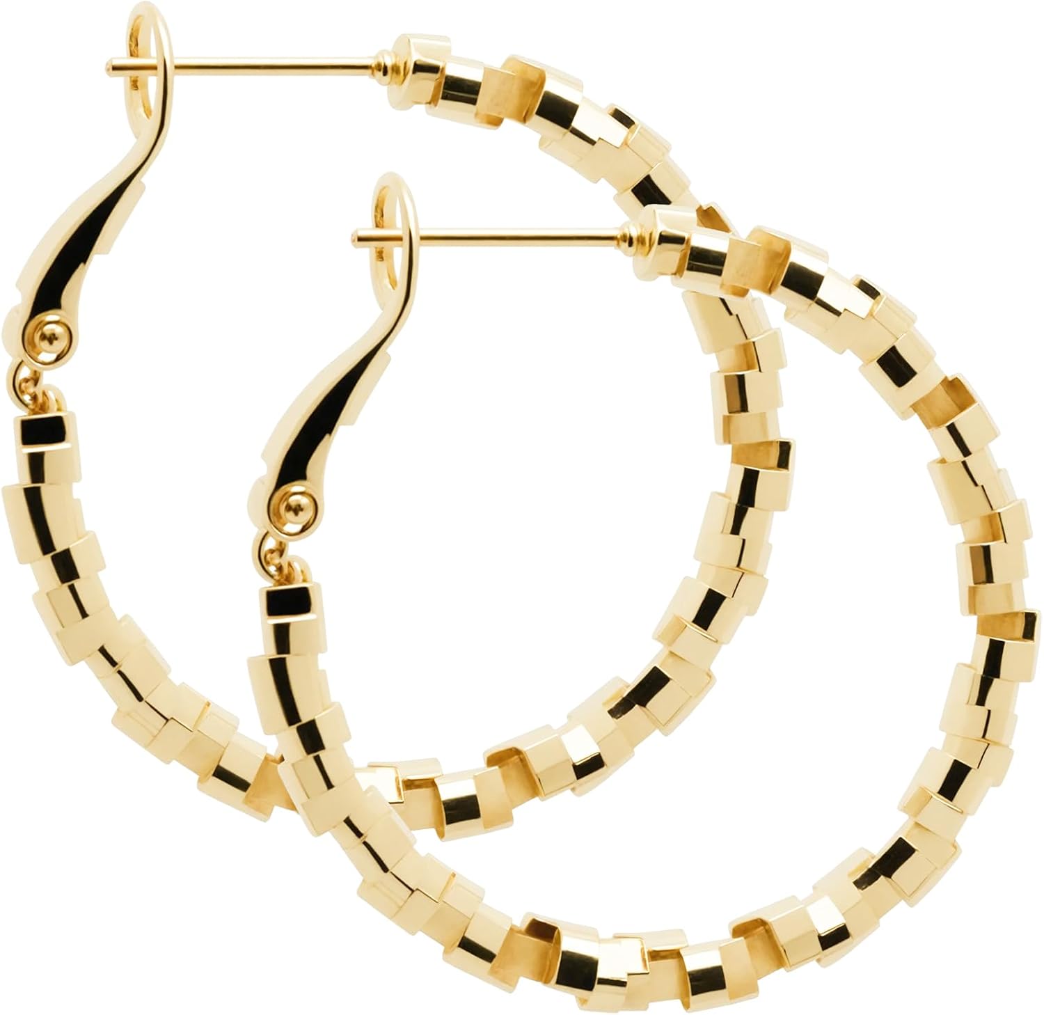 ToHeart 14k Gold Hoop Earrings for Womens Hoop Earrings