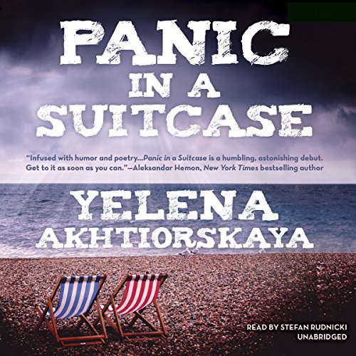 Panic in a Suitcase Audiolibro Por Yelena Akhtiorskaya arte de portada