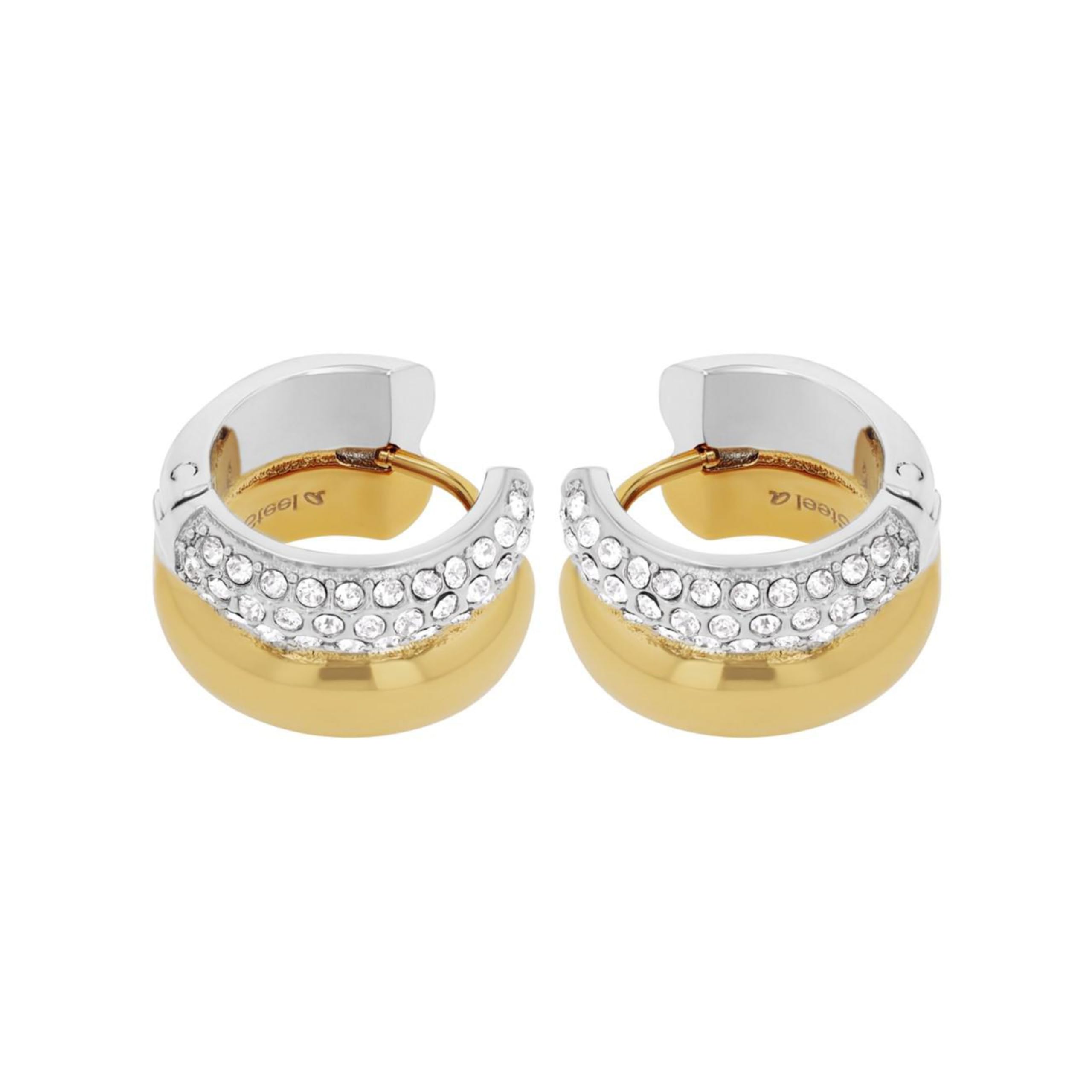 JOOP! Creolen aus Edelstahl für Damen, Ohrschmuck, Gold, Silber, Kommt in Schmuck Geschenk Box, Geschenkidee