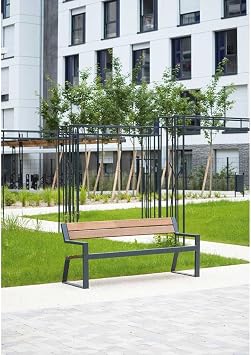 Park Seating Bench Wooden Outdoor Seating Benches
