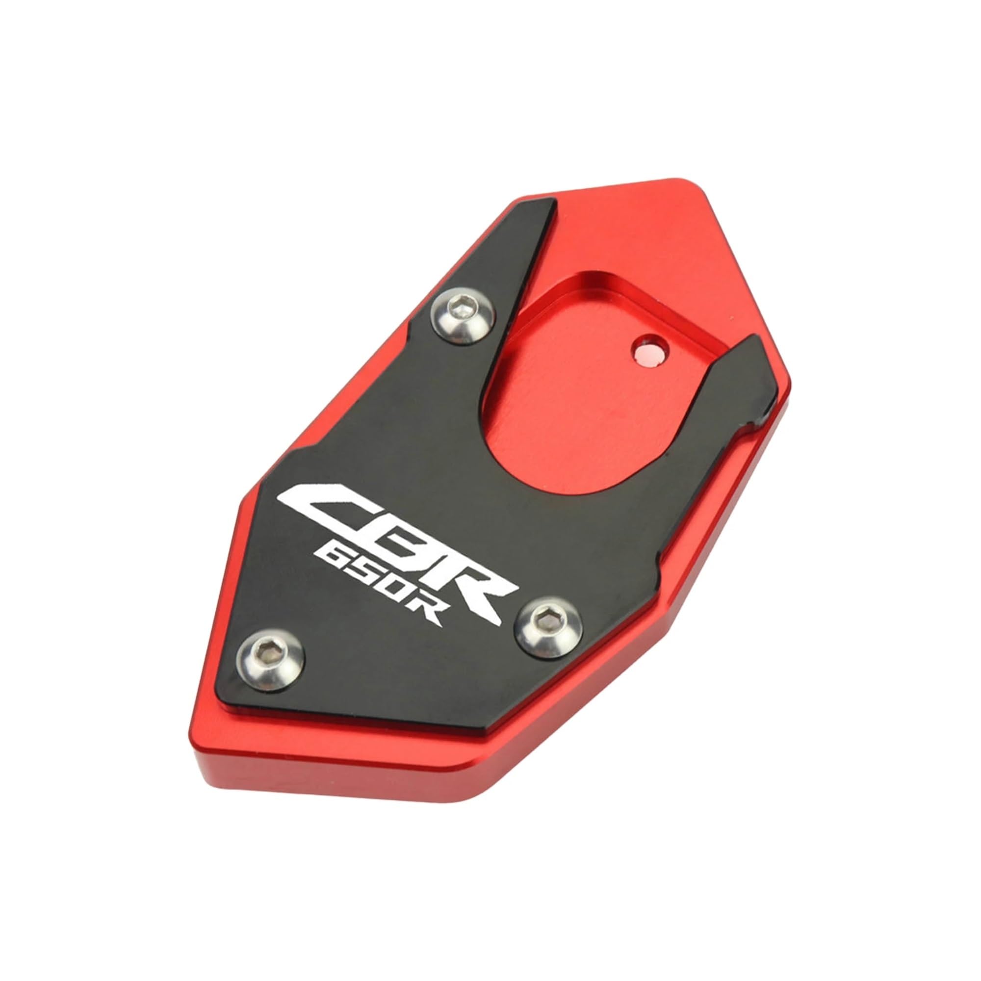 Stand Pad Laterale Piastra Supporto Per hond&a CBR650R CBR 650R CBR650 R Cavalletto Piede Cavalletto Laterale Estensione Ingranditore Piastra Di Supporto CBR650R CBR 650 R CBR650