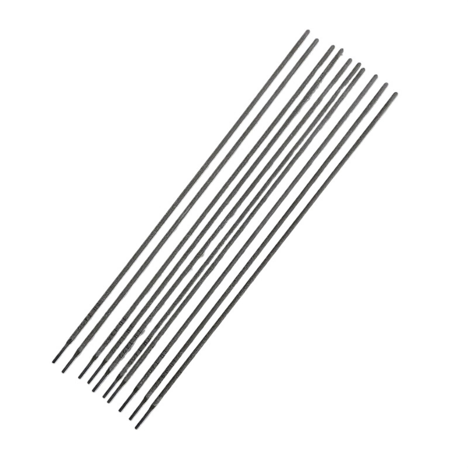 Weqyfdc Carbon Steel Welding Rod 10Pcs Arc Welding Rods Electrodes Mild Steel 1.6Mm 2.0Mm 3.2Mm General Purpose